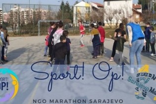NGO Marathon Sarajevo implements Sport Op project where inclusion elevates all
