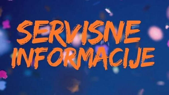 SERVISNE INFORMACIJE - Sarajevo Run Fest 2026